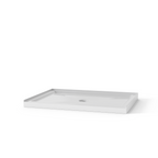 Rectangular White ABS Shower Base 32"x48" Shower Pan without drain set