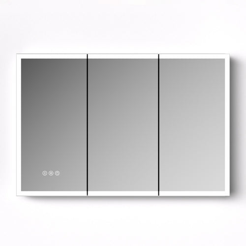 48"X32"Led Medicine Cabinet Bathroom Mirror Recessed /Wall Mounted, Anti-Fog