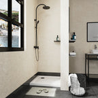 Square Acrylic Shower Base 32in. D x 32 in. W  Corner Shower Pan