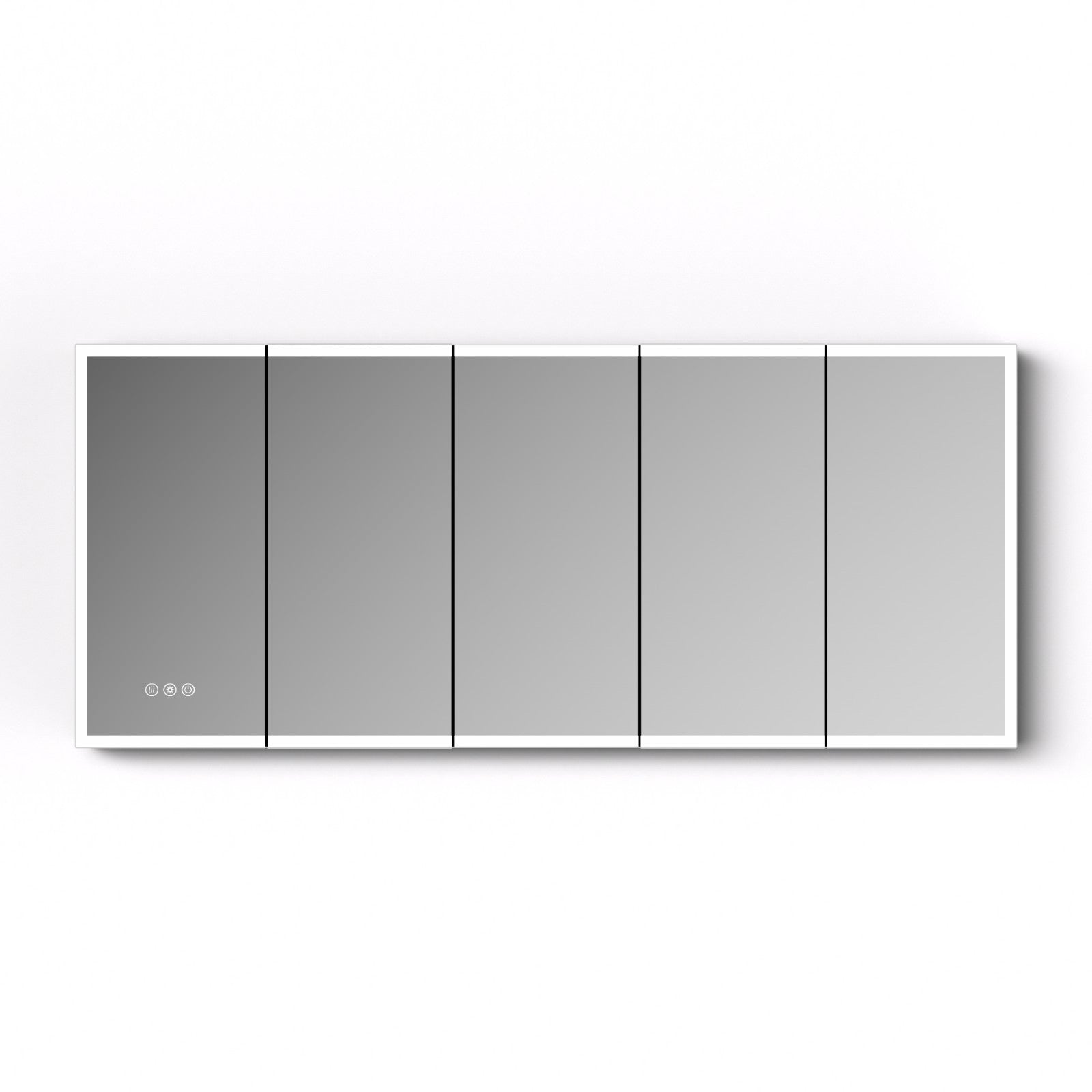 84"X36"Led Medicine Cabinet Bathroom Mirror Recessed /Wall Mounted, Anti-Fog