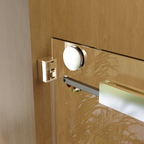 68-72"W*76"H Frameless Single Sliding Soft-Close Shower Doors 3/8"Tempered Glass