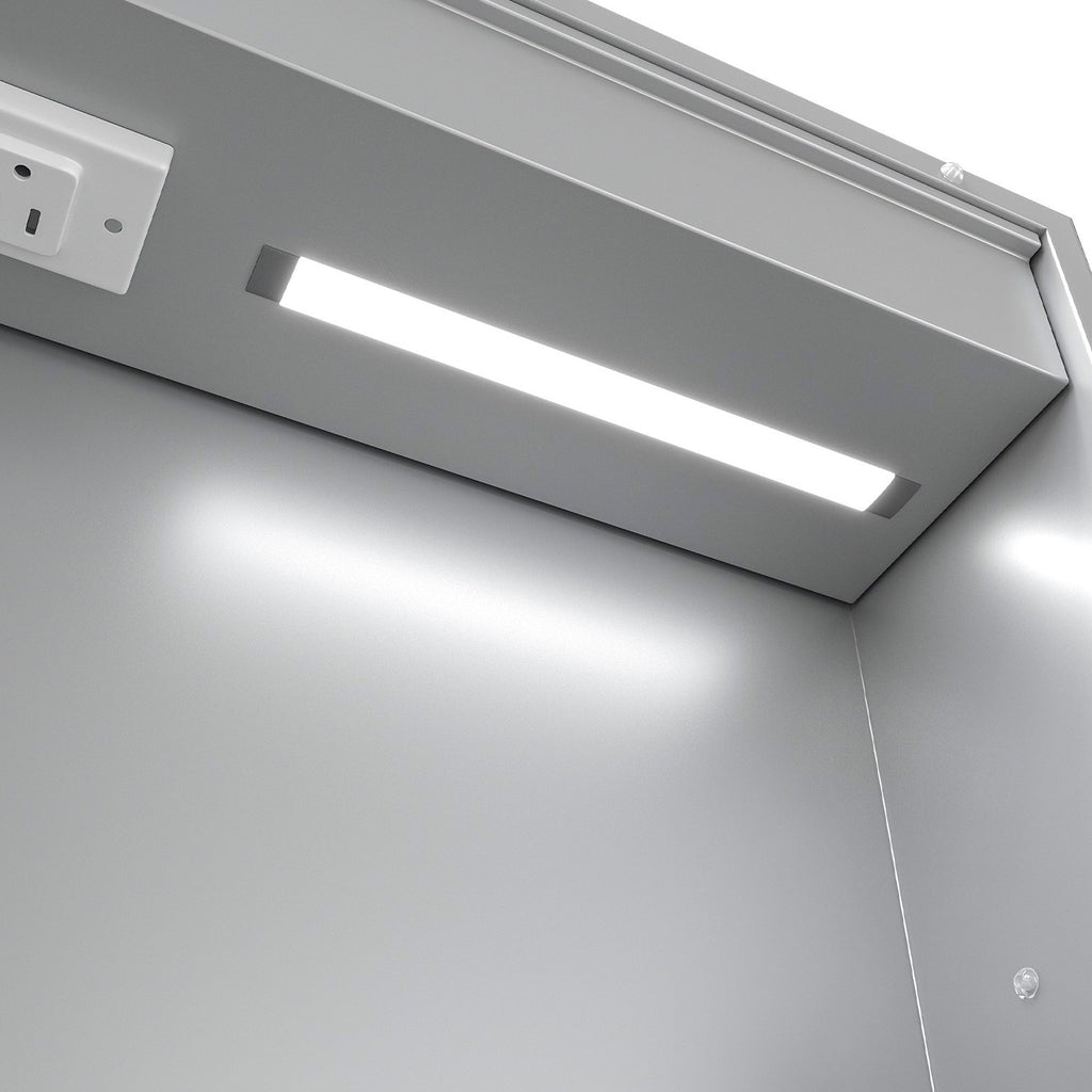 16"X26"Led Medicine Cabinet Bathroom Mirror Recessed /Wall Mounted,Anti-Fog