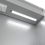 16"X26"Led Medicine Cabinet Bathroom Mirror Recessed /Wall Mounted,Anti-Fog