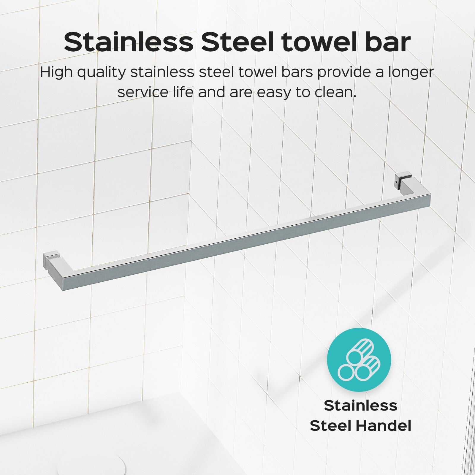 68-72x76" Frameless Double Slide Shower Door 3/8" Tempered Glass Brushed Nickel