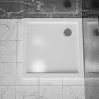 Square Acrylic Shower Base 32in. D x 32 in. W  Corner Shower Pan