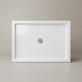 Rectangular White ABS Shower Base 32"x48" Shower Pan without drain set