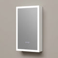 16"X26"Led Medicine Cabinet Bathroom Mirror Recessed /Wall Mounted,Anti-Fog