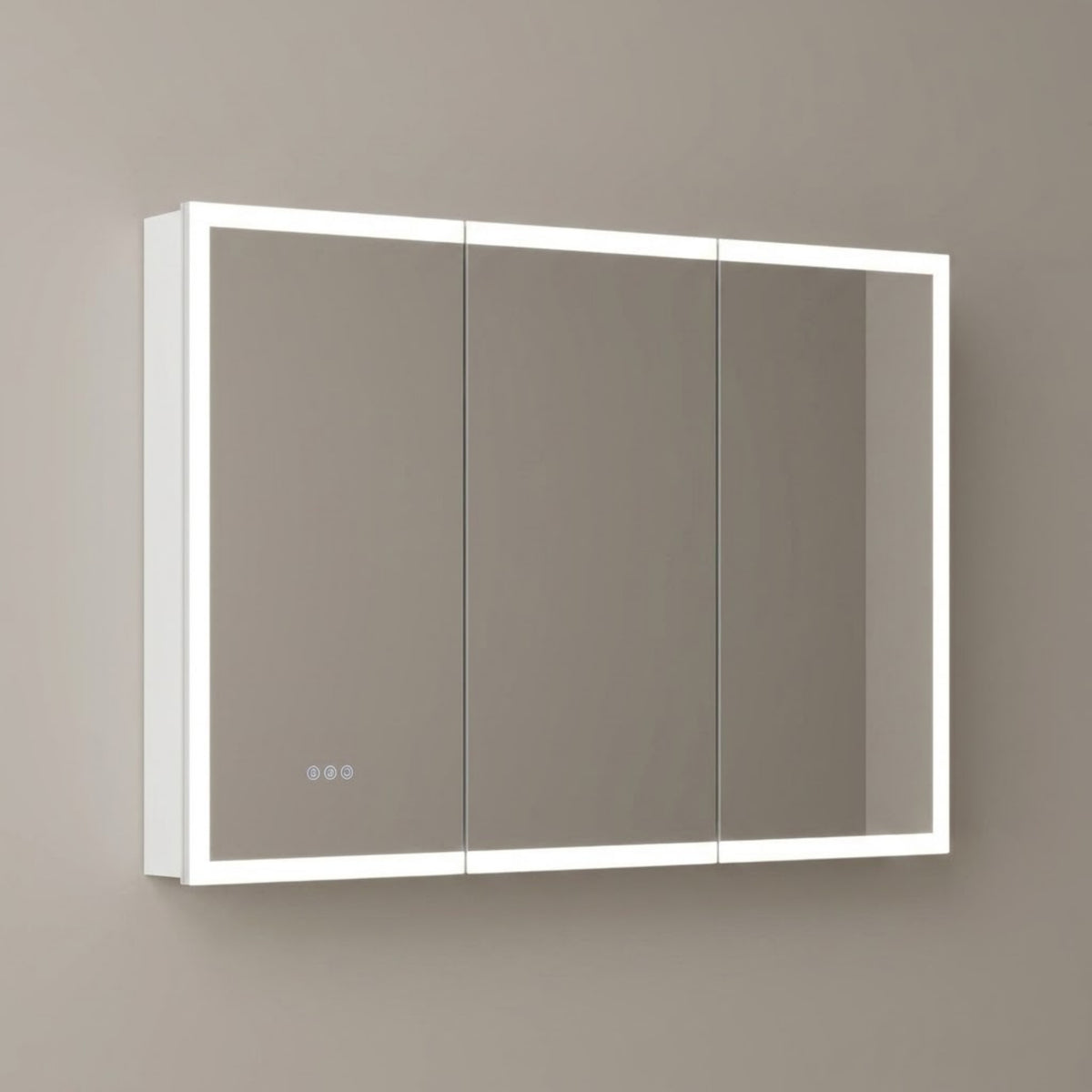 48"X32"Led Medicine Cabinet Bathroom Mirror Recessed /Wall Mounted, Anti-Fog