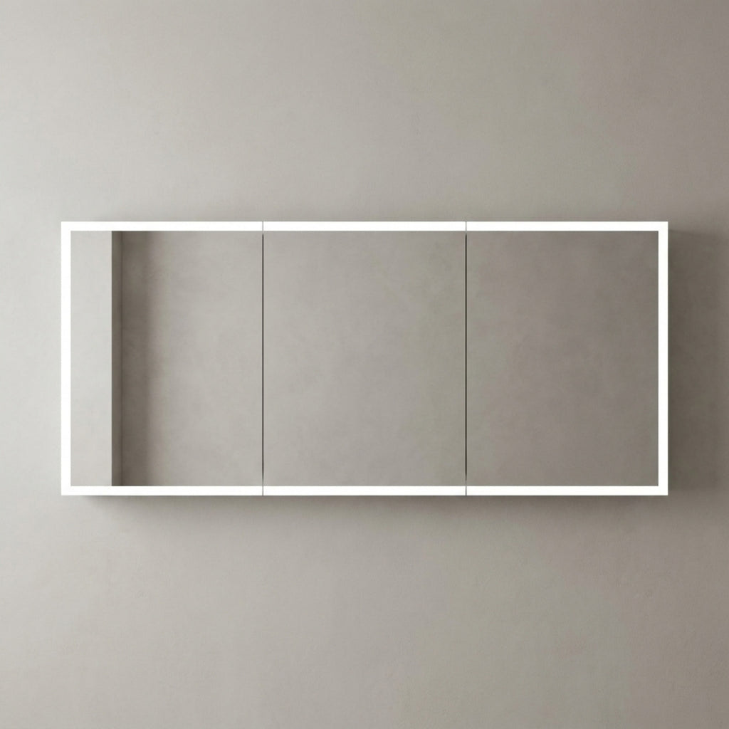 72"X32"Led Medicine Cabinet Bathroom Mirror Recessed /Wall Mounted, Anti-Fog