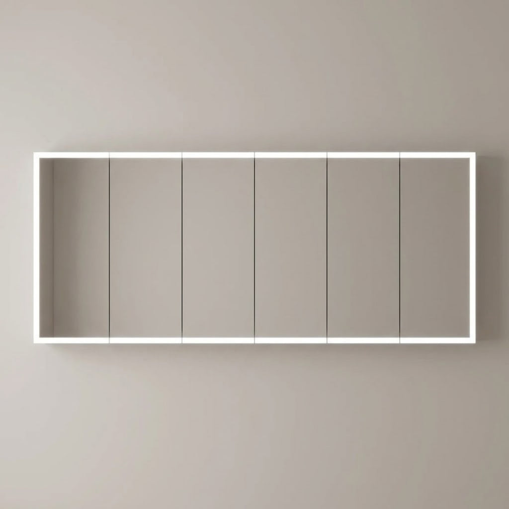 96"X40"Led Medicine Cabinet Bathroom Mirror Recessed /Wall Mounted,Anti-Fog