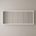 96"X40"Led Medicine Cabinet Bathroom Mirror Recessed /Wall Mounted,Anti-Fog