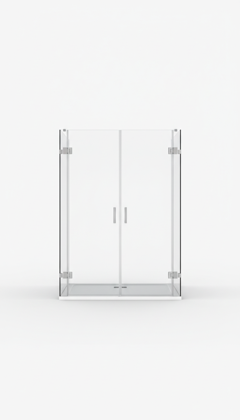 Frameless Glass Shower Enclosure