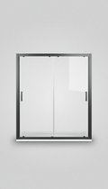 Aluminum Framed Sliding Shower Door