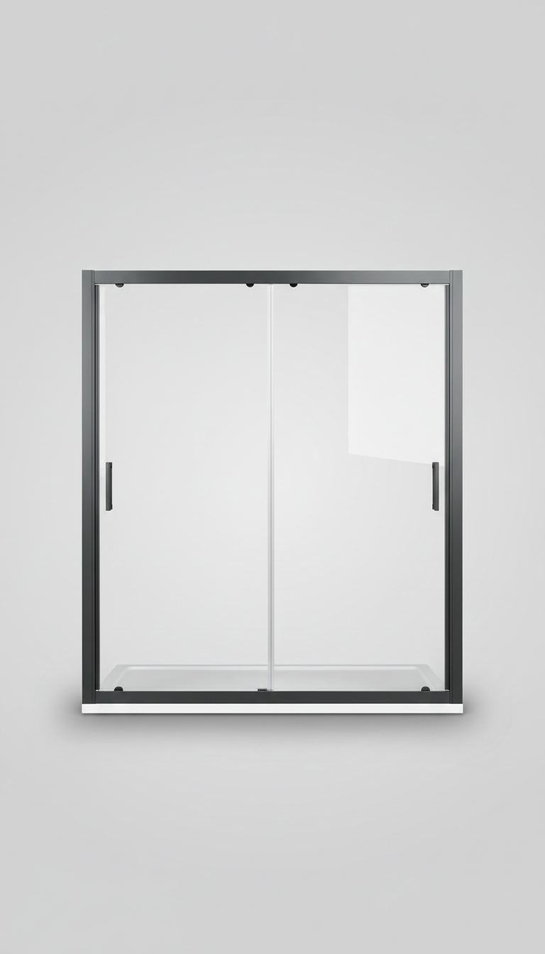 Aluminum Framed Sliding Shower Door